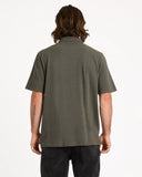 Volcom Chavo Button Down SS Shirt - Castle Rock