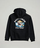 Salty Crew Terror Shark Boys Fleece - Black