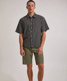 Volcom Modown Canvas 5 Pocket Mens Short - Army Green Combo