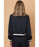 Amaya Ashlee Bomber Jacket - Black