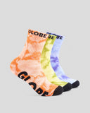 Globe Youth All Tied Up Youth Sock 3Pkt - Assorted