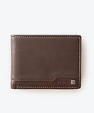 Rip Curl Ridge PU All Day Wallet - Brown/Tan