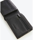 Rip Curl Ridge PU All Day Wallet - Black/Grey