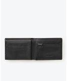 Rip Curl Ridge PU All Day Wallet - Black/Grey