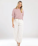 Mi Moso Barrel Jean Ivory