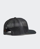 The Mad Hueys Hooked For Life Twill Trucker - Black