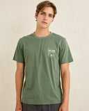 Rhythm Bike Wanderer SS T-Shirt - Seaweed