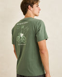Rhythm Bike Wanderer SS T-Shirt - Seaweed