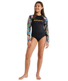 Billabong In Da Jungle LS Bodysuit - Black