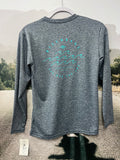 Billabong Boys Wavy Davy LF LS Navy Heather