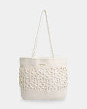Billabong Wild Daisies Tote Bag - Salt Crystal