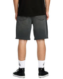 Volcom Billow Denim Short - Concrete