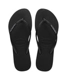 Havaianas Slim Glitter II 1069 - Black/Black