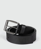Unit Mens Belt - Fortitude Leather - Black