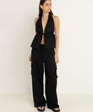 Rhythm Cove Cargo Pant - Black
