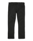 Volcom Vorta Denim Slim Fit Jeans - Black/Black