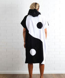 T&C Yin Yang Hooded Towel - Blacks