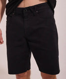 Volcom Modown Canvas 5 Pocket Mens Short - Black