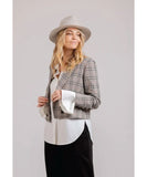 Mi Moso Contessa Blazer - Plaid