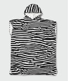 Volcom Stone Hooded Towel - Wht/Blk