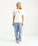 Homelee Chris Tee - White Blossom Berry Bow
