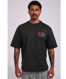 Wrangler Motel Boxcar Tee - Dark Slate