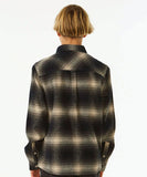 Rip Curl Count Flannel Boys Shirt - Taupe