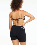 TOGS Black Microfibre Long Boyleg