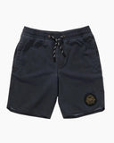 Salty Crew Atlas Boys Volley Shorts - Black