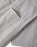 Brixton Trolly Jacquard Weekend Polo in Blue Aura teal close up view highlighting the premium soft cotton blend jacquard textured fabric weave pattern buttons and collar stitch finish, sold by Point Break Cambridge local family surf shop at 63 Duke street.