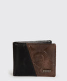 Unit Mens Wallet - Split - Chocolate