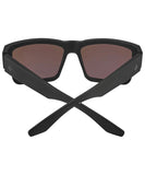 Spy Cyrus Matte Black Happy Lens Boost Polar Ice Blue Mirror Sunglasses