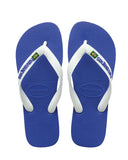 Havaianas Brazil Logo Jandals - Marine Blue