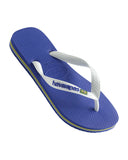 Havaianas Brazil Logo Jandals - Marine Blue