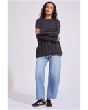 Volcom Cable Cove Womens Sweater - Vintage Black