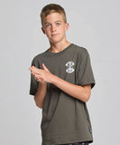 The Mad Hueys Anchor Bones Youth SS Tee - Charcoal