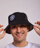 The Mad Hueys H Series Reversible Bucket Hat - Black