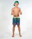 Hello Stranger Super Board Shorts - Multi Check