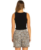Sass Noah Rib Tank - Black