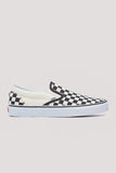 Vans Classic Slip On Shoes - Black / White Checker