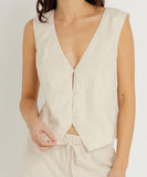 Rhythm Cove Vest - Oat