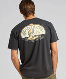 The Mad Hueys Crocn A Coldie SS Tee - Vintage Black