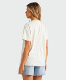 Billabong Womens Surf High Tee - Salt Crystal