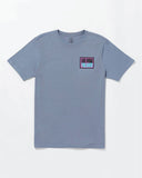 Volcom Curbwax Short Sleeve Tee - Denim