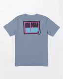 Volcom Curbwax Short Sleeve Tee - Denim