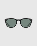 Dragon Bank Shiny Black w/LL Green G15 Sunglasses