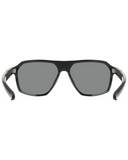 Dragon McTwist Sunglasses in Black back view showing the smooth interior frame architecture contour lines and heavy duty five-barrel stainless steel hinge construction, sold by Point Break Cambridge local family surf shop at 63 Duke street.