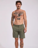 Salty Crew Drifter 19" Slub Hybrid Shorts - Four Leaf Clover