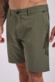 Salty Crew Drifter 19" Slub Hybrid Shorts - Four Leaf Clover