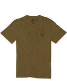 Vissla Ay Frame Organic Blend SS Tee - Dark Earth